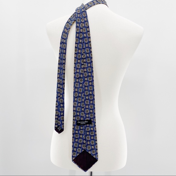 Christian Dior 100% Silk Tie - Picture 2 of 3